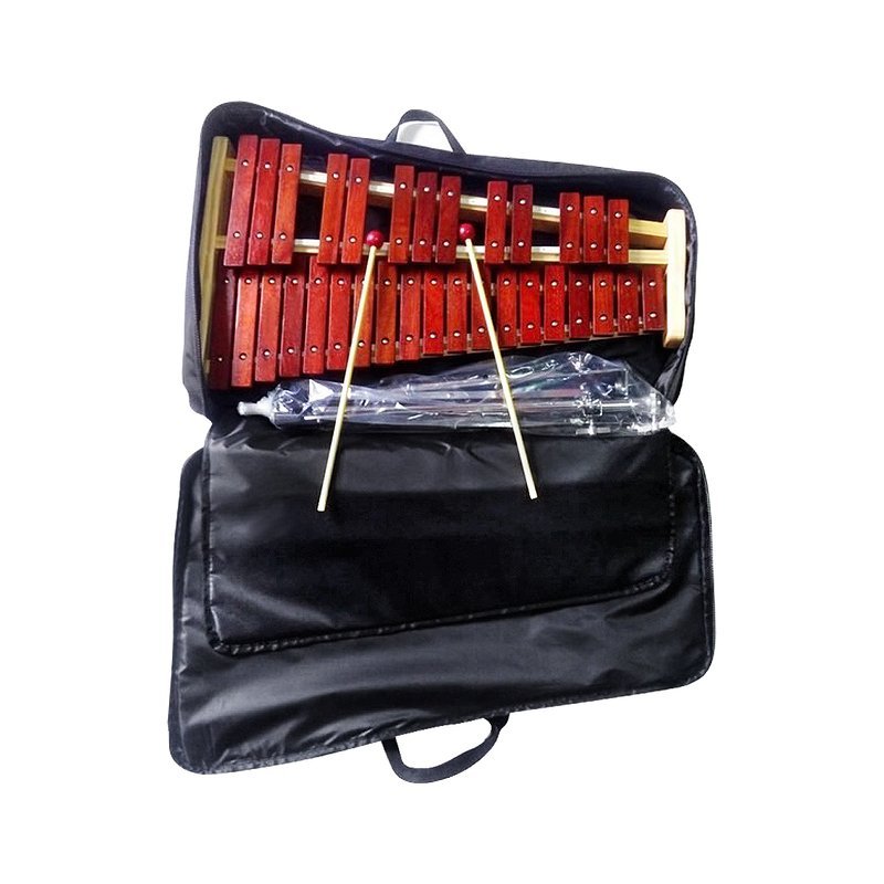 【台灣製造】32鍵桌上型木琴 含腳架+外出琴袋 — 三峽鼓 / 打擊