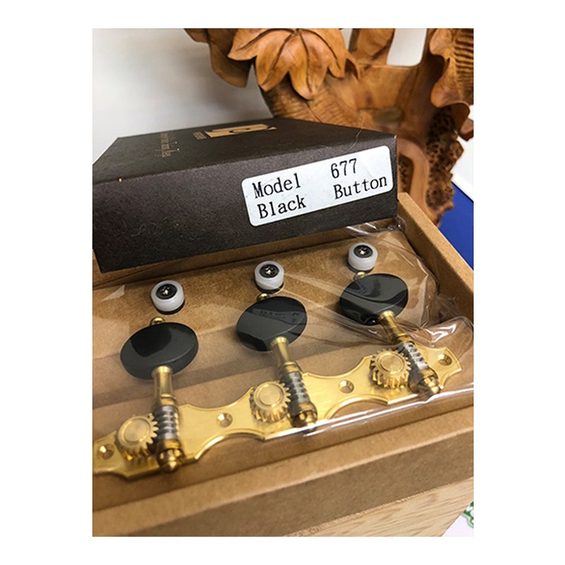 Perona 高階手工古典吉他弦鈕 (677BK) — 三峽吉他 / Bass