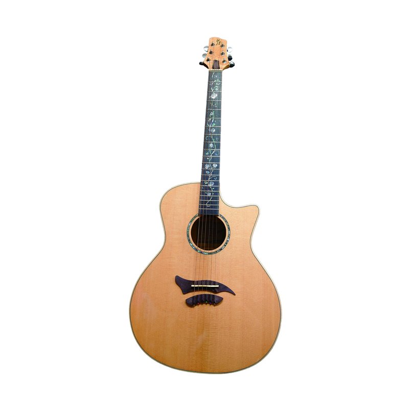 民謠吉他-弦墨-楓木生命樹(單板) — 三峽吉他 / Bass