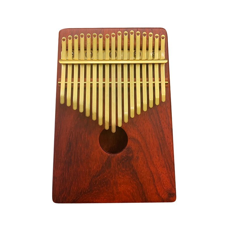 【Pangolin】非洲酸枝(紅壇) 箱式實木卡林巴琴 金色鋼片 拇指琴 — 三峽鼓 / 打擊