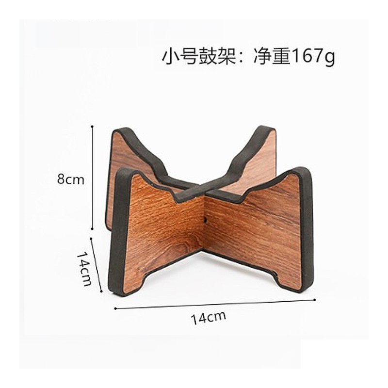 空靈鼓支架 鋼舌鼓架 桌上架 空靈鼓展示架 立式支架 小 6-8吋適用 — 三峽銅管 / 管樂