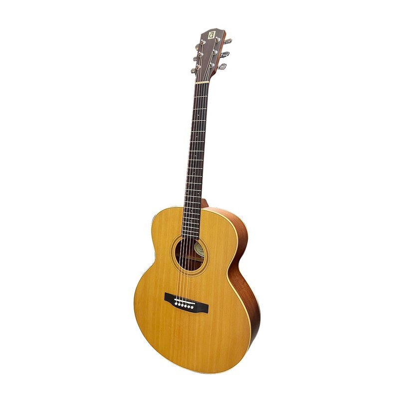 AYERS AYERS MSM 單板吉他 雲杉木面單板 側背板桃花心木 DA桶 原廠厚琴袋 — 三峽吉他 / Bass