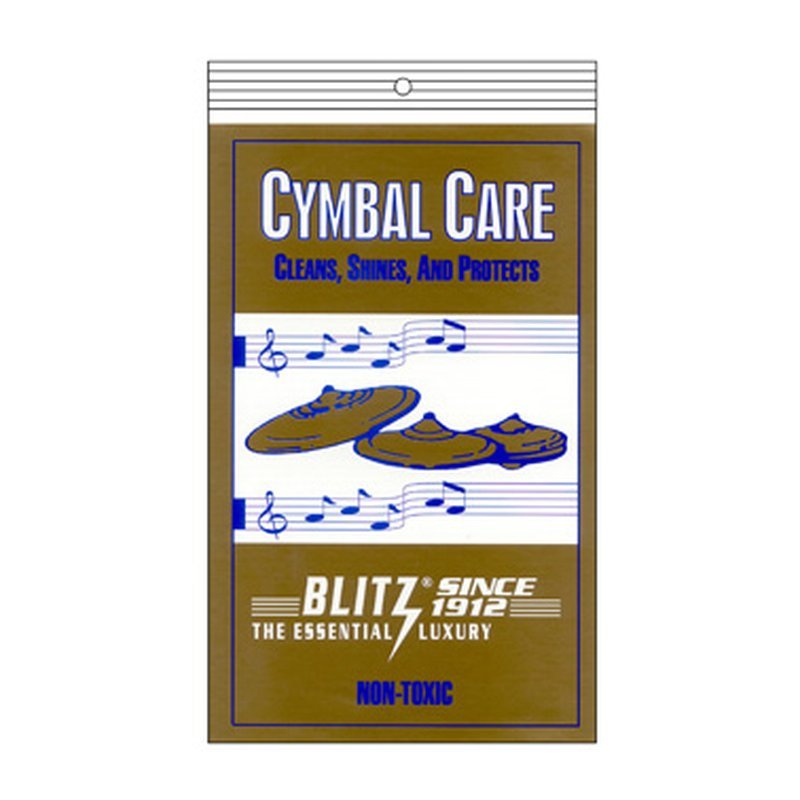 BLITZ BLITZ Cymbal care cloth銅鈸保養布 — 三峽銅管樂器