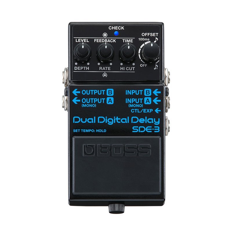 BOSS 【BOSS】SDE-3 Dual Digital Delay 單顆效果器 — 三峽木吉他 / 民謠吉他