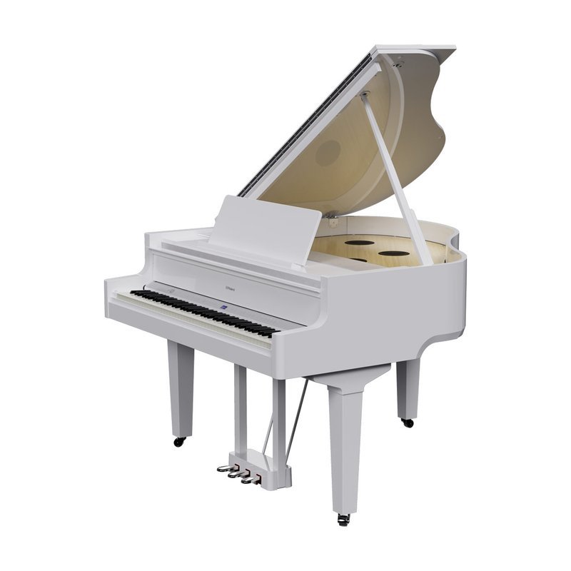 Roland 【Roland】Roland GP-9 PW Grand Piano 平台鋼琴 數位鋼琴 GP9 Digital Piano 白色 — 三峽電鋼琴 / 鍵盤
