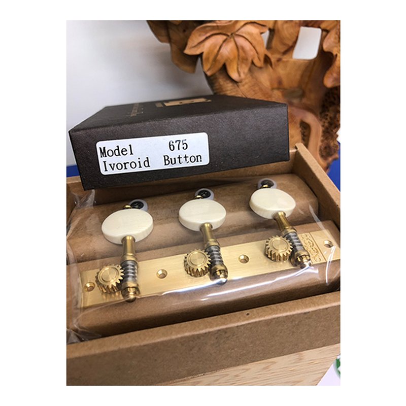 Perona 高階手工古典吉他弦鈕 (675WH) — 三峽吉他 / Bass