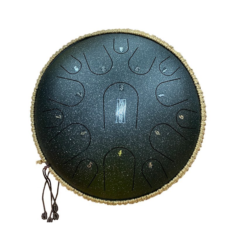 魯儒 空靈鼓 Hluru 高端鼓 天鼓 14吋15音D調-曜岩黑 — 三峽配件 / 週邊