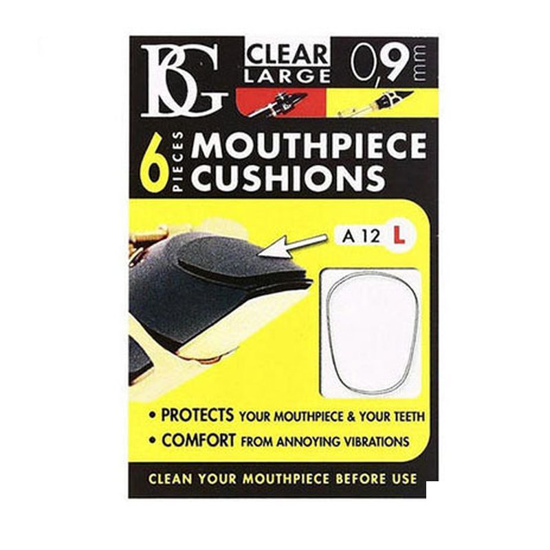 法國 BG 薩克斯風 豎笛 A12L 吹嘴墊片 吹口護片 （大）六片裝 — 三峽銅管 / 管樂