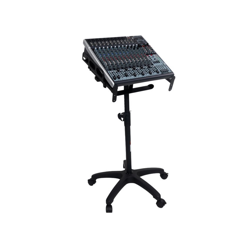 Gator 【Gator】GC33-MIXERCART 靈活調節混音器支架（帶輪子） — 三峽鼓 / 打擊