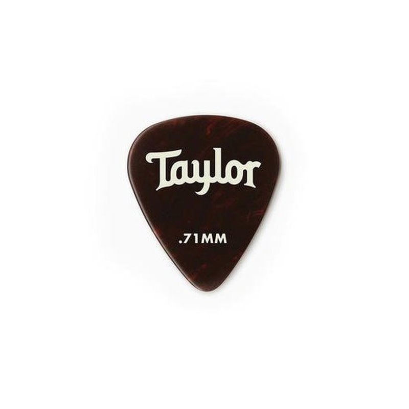 Taylor Taylor Celluloid Pick 0.71 72片/包 tlop-80785 — 三峽Pick