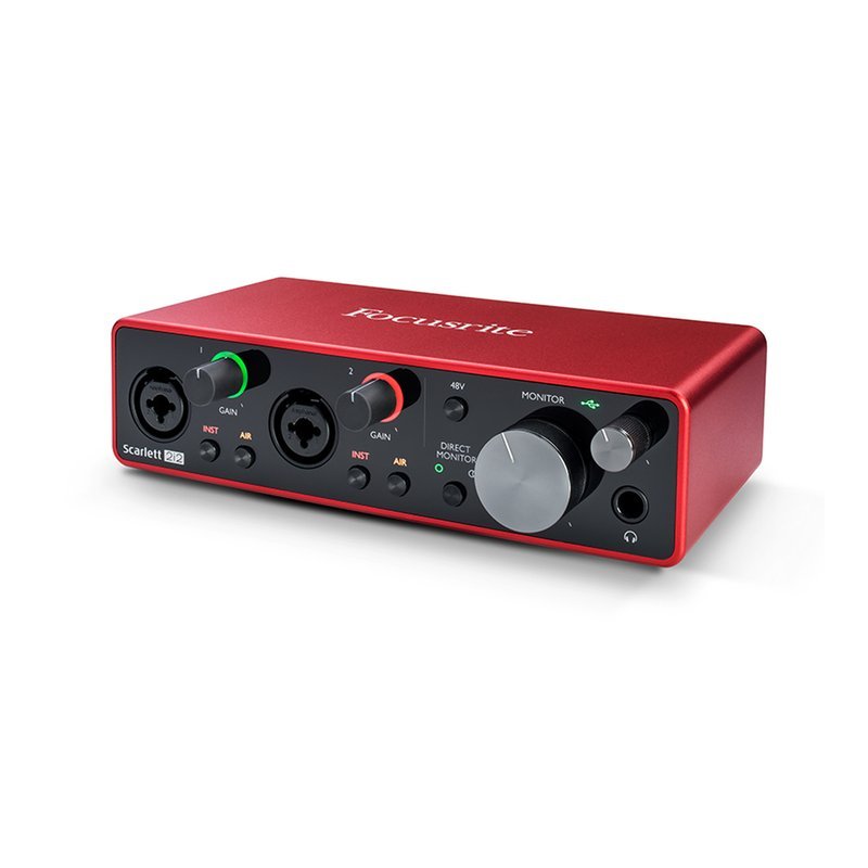Focusrite Focusrite Scarlett 2i2 3rd Gen USB 錄音介面 — 三峽麥克風