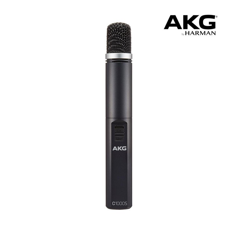 AKG AKG C1000S 高性能 小震膜電容麥克風 心形 超心型 原廠公司貨 — 三峽麥克風