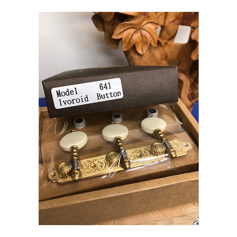 Perona 高階手工古典吉他弦鈕 (641WH) — 三峽吉他 / Bass