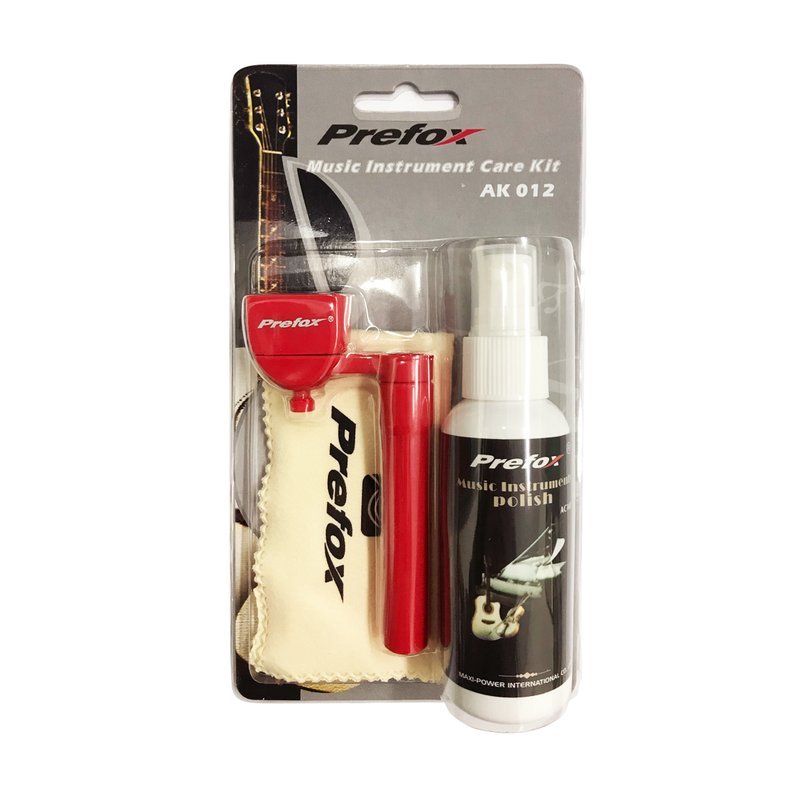 Prefox 超值三合一保養組（琴蠟、琴布、快速捲弦器） — 三峽弦樂器
