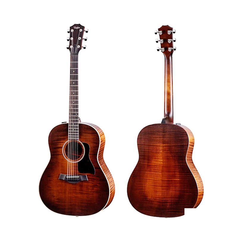 Taylor Taylor AD27-E-FT AD插電FLAMETOP 美國夢 楓木面板 全單板 楓木側背板 電木吉他 — 三峽木吉他 / 民謠吉他