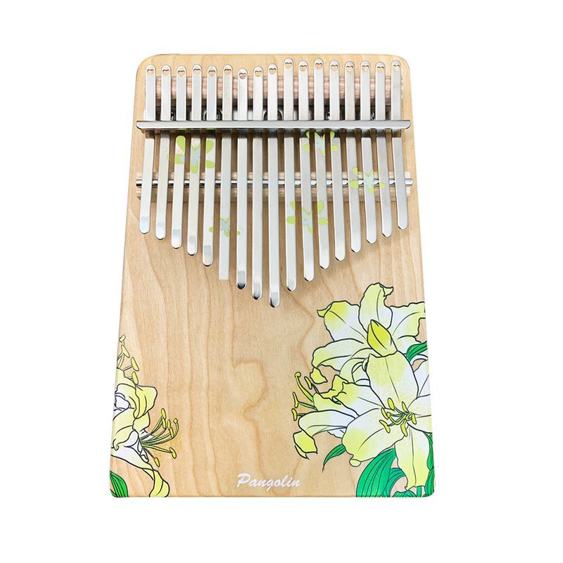 花的祝福 琴鍵琴身彩色印刷 樺木實木 杜鵑花 — 三峽鼓 / 打擊