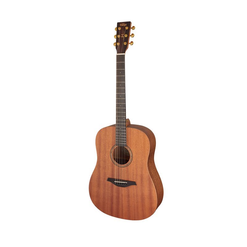 英國品牌 Vintage 拾音器原聲吉他 D桶 VE400MH — 三峽吉他 / Bass