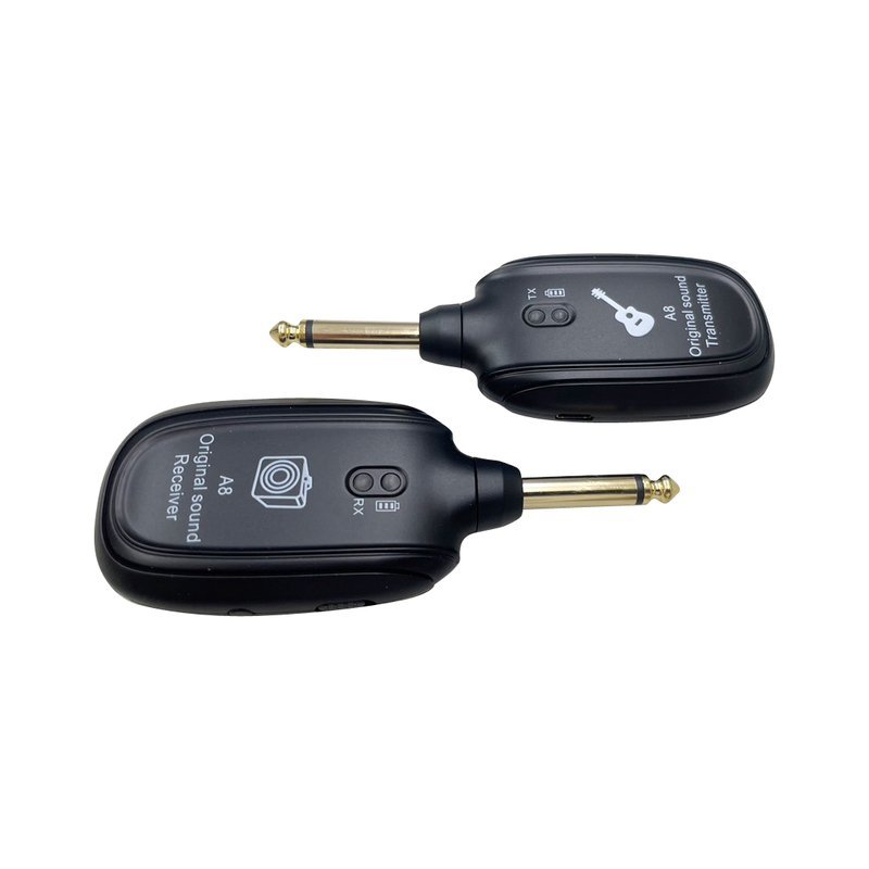 A8無線收發器 A8無線收發器 吉他無線傳輸系統 發射器 收發器 接收器 — 三峽弦樂器