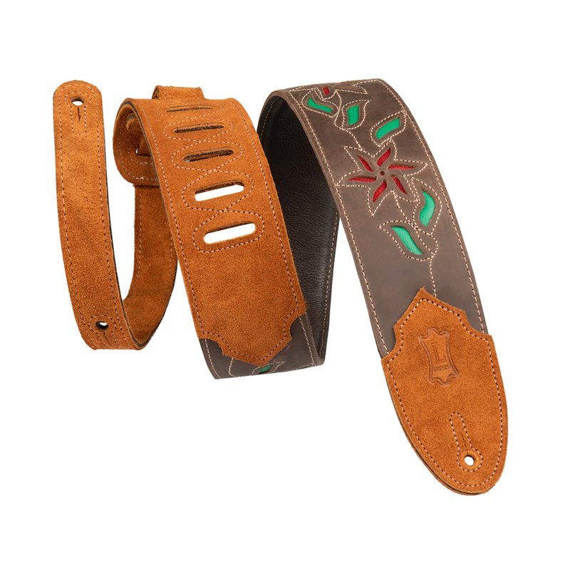 【LEVY'S】M4FV-DBR_RED 吉他背帶 — 三峽配件 / 週邊