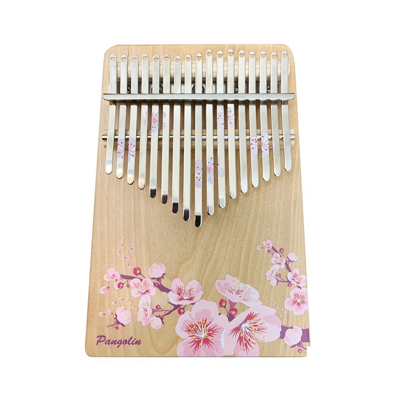 花的祝福 琴鍵琴身彩色印刷 樺木實木 梅花 — 三峽鼓 / 打擊