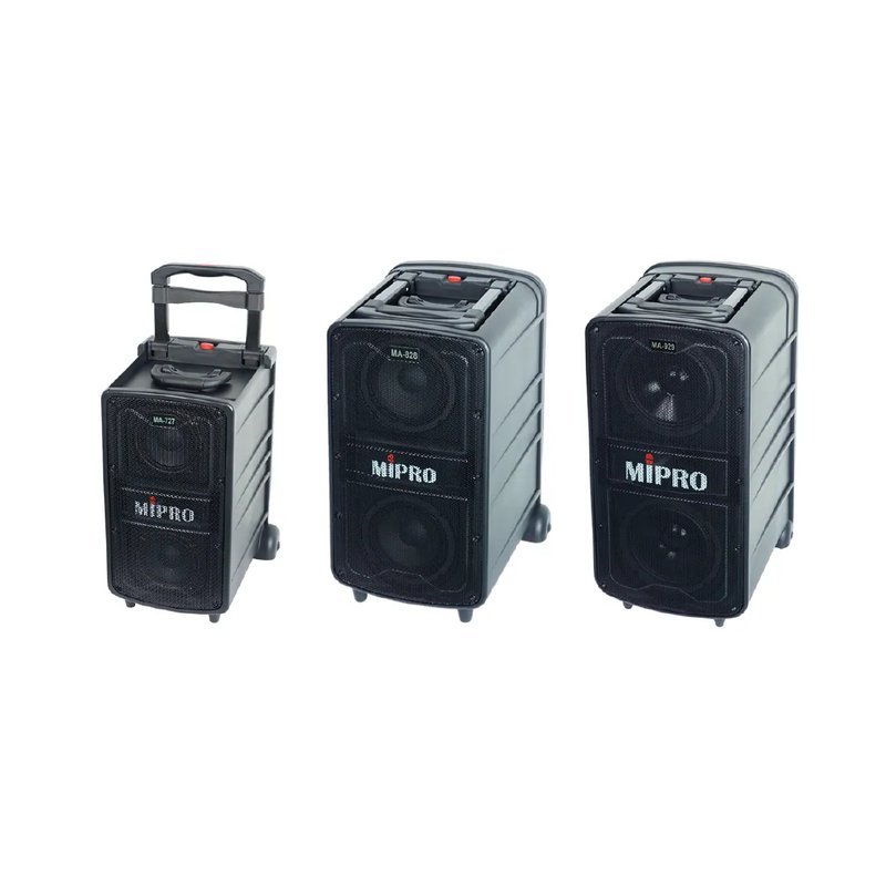 MIPRO Mipro / MA-II系列 攜帶型無線PA音響(MA-727/828/929) — 三峽音響 / 音箱