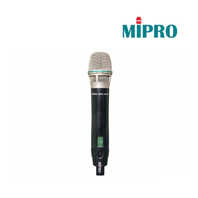 MIPRO 【MIPRO】MTG-100Ha 數位導覽系統專用手握式無線麥克風 — 三峽麥克風