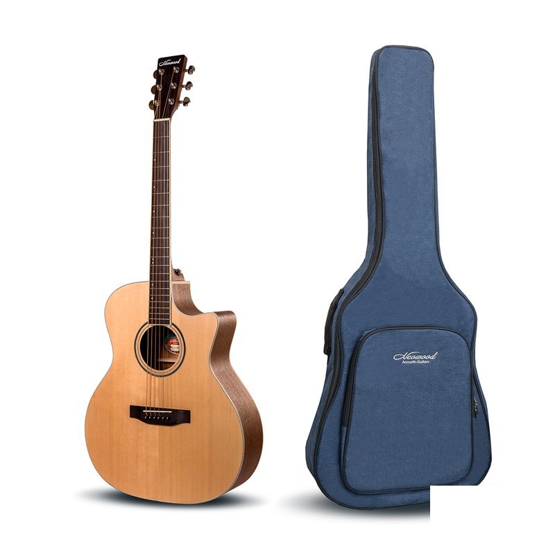 【Neowood】Swiftly系列 GA1C (GA桶身/缺角) 附琴袋套裝組 — 三峽吉他 / Bass