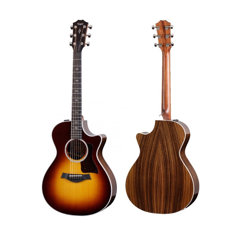 Taylor Taylor 412CE-R-TS 電木吉他 西卡雲杉木單板 印度玫瑰木側背單板 漸層 GC桶 附原廠琴袋 — 三峽木吉他 / 民謠吉他