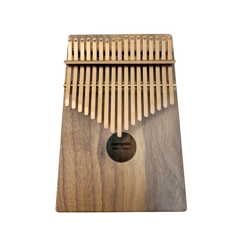 MIT Walnut Box-type Kalimba MIT Walnut Box-type Kalimba / Thumb Piano with PVD Rose Gold Keys — 三峽電鋼琴 / 鍵盤