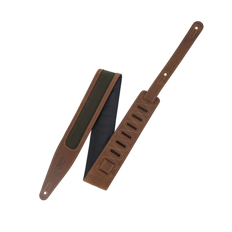 【LEVY'S】M317TRI-BRN-GRN 吉他背帶 — 三峽配件 / 週邊