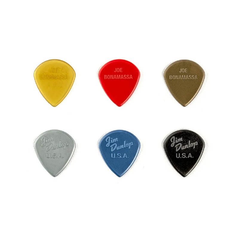Dunlop Jim Dunlop/PVP121 JAZZ III JOE BONAMASSA 綜合匹克組(6片裝) — 三峽配件 / 週邊