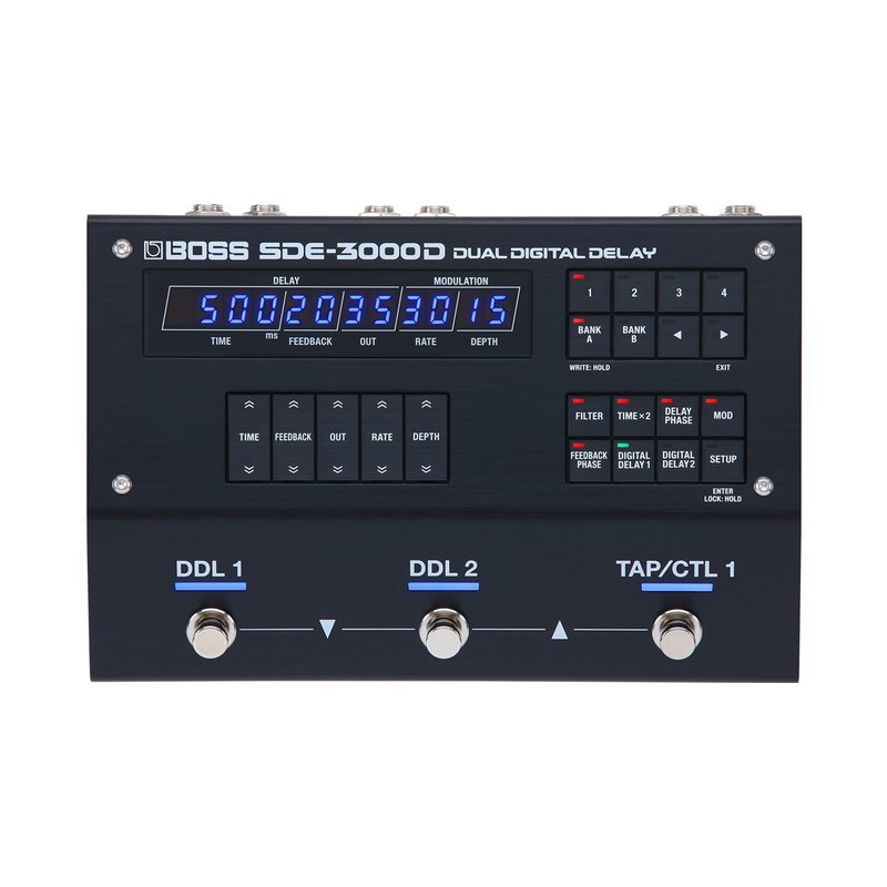 BOSS 【Boss】SDE-3000D 綜合效果器 — 三峽木吉他 / 民謠吉他