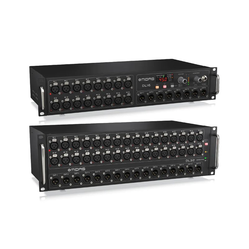 Midas Midas / DL系列 數位多軌StageBox ( DL16 / DL32 ) — 三峽配件 / 週邊