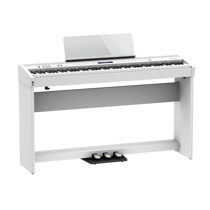 Roland Roland 電鋼琴 FP-60X 88鍵 數位鋼琴 全配組合 白色 — 三峽電鋼琴 / 鍵盤