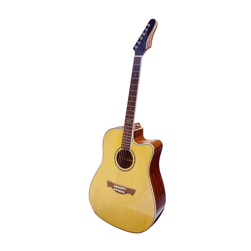 Tagima Swell 木吉他 民謠吉他 單板 原木色 缺角 附美國Gator木吉他袋 — 三峽吉他 / Bass