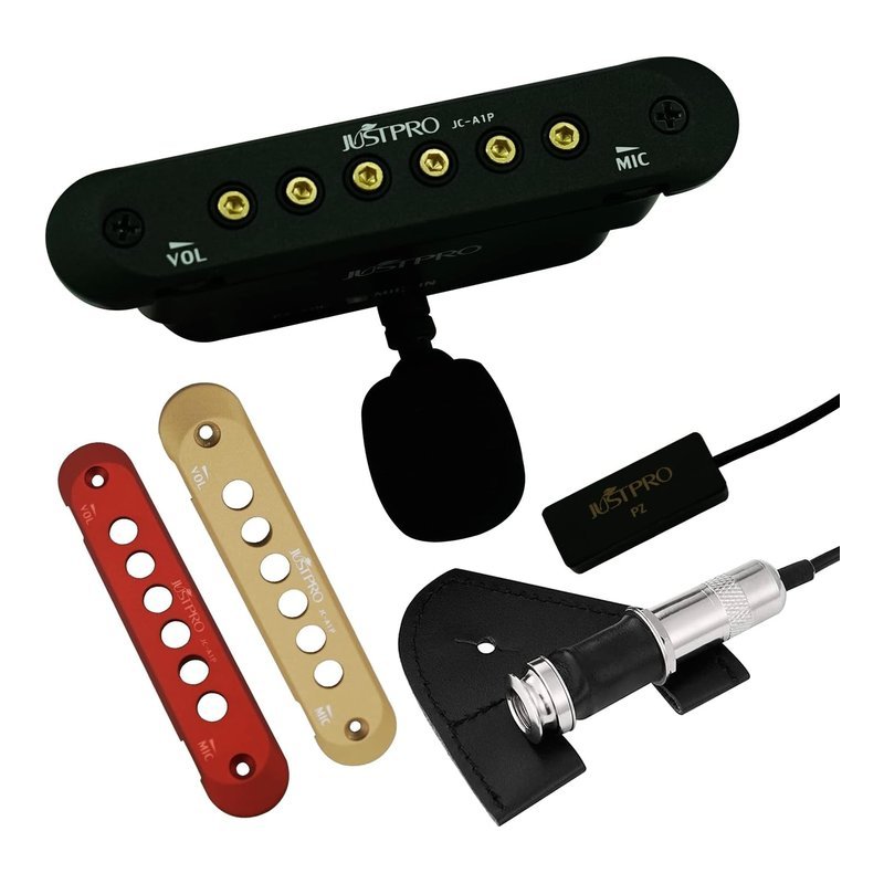 JUSTPRO JUSTPRO JC-A1P 變色龍 音孔拾音器 木吉他拾音器 — 三峽木吉他 / 民謠吉他