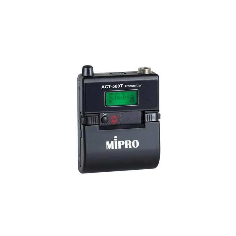 MIPRO 【MIPRO】ACT-580T 5 GHz數位佩戴式發射器 — 三峽配件 / 週邊