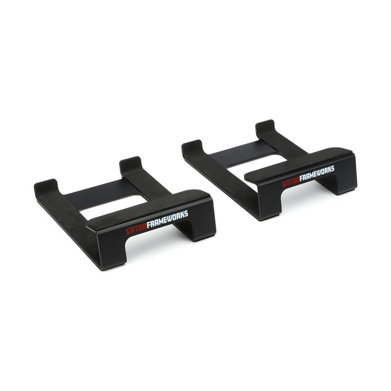 Gator 【GATOR】FWPA-SPKSTMNDSK-WDG 喇叭避震墊架(一對) 桌面揚聲器支架 — 三峽音響 / 音箱