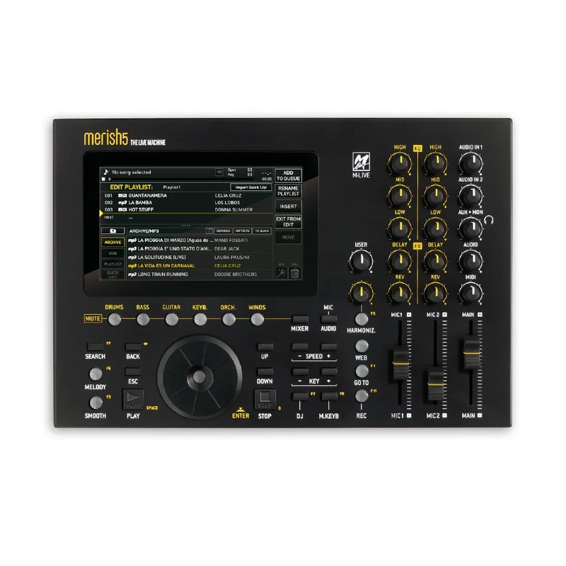 M-live M-live / Merish 5 & 5+ 現場演出音樂工作站 — 三峽配件 / 週邊