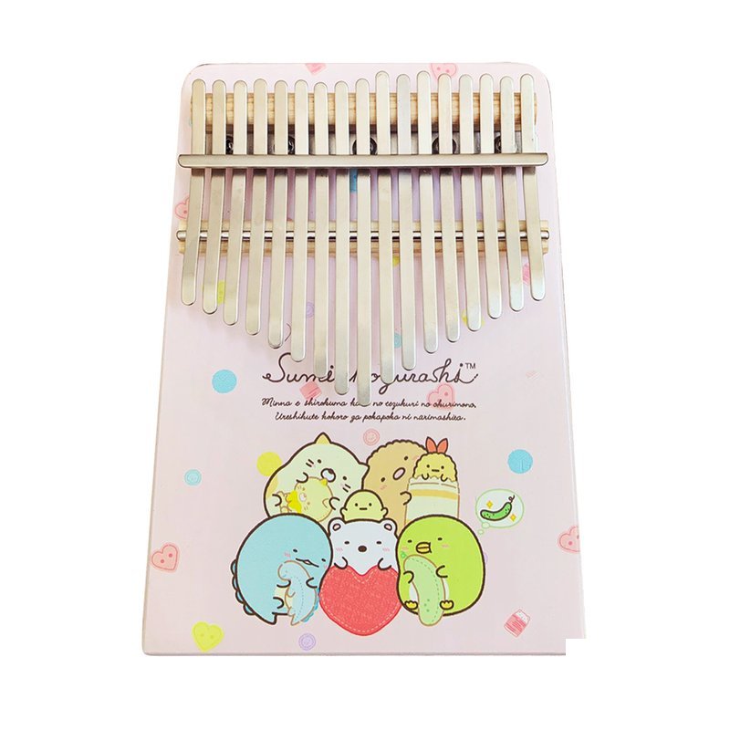 Sumikkogurashi-Double Side Colored Kalimba Sumikkogurashi-Double Side Colored Kalimba / Doll Style / Silver Keys / Sumikko Gurashi Thumb Piano — 三峽電鋼琴 / 鍵盤