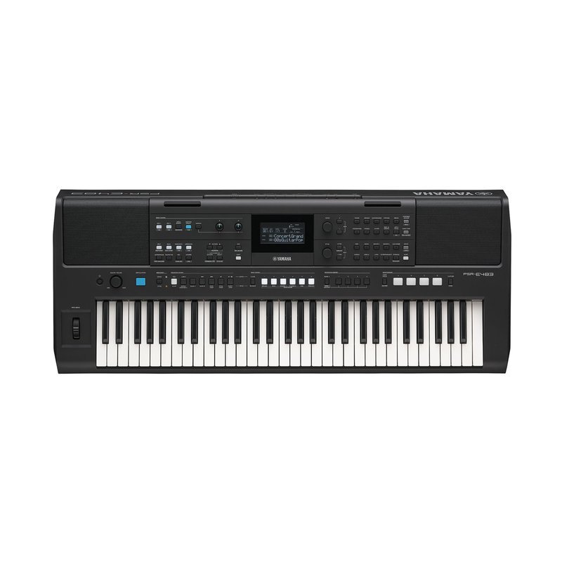 Yamaha YAMAHA PSR-E483 電子琴 自動伴奏琴 鍵盤樂器 合成器鍵盤 — 三峽弦樂器