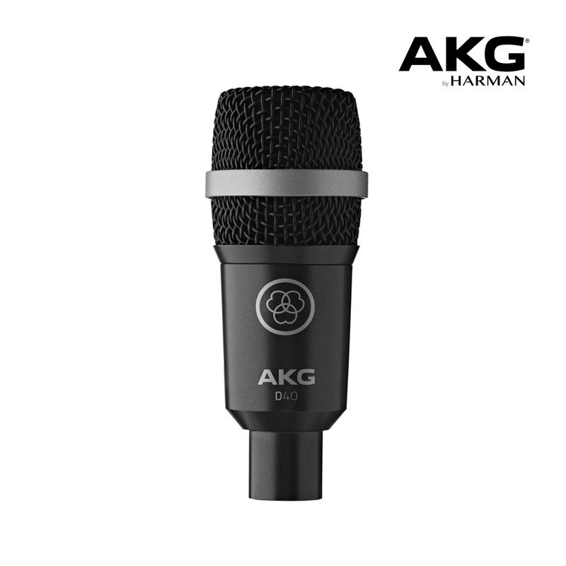 AKG AKG D40 專業心形動圈式麥克風 原廠公司貨 — 三峽銅管 / 管樂