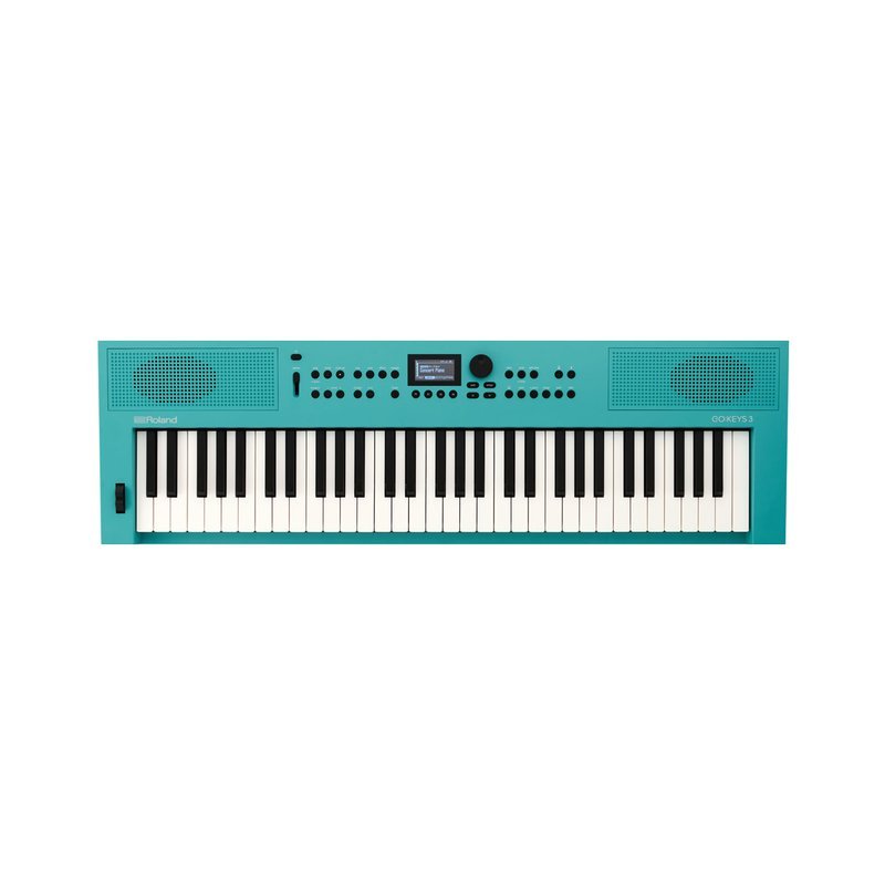 Roland 【Roland】GO:KEYS 3 61鍵 音樂創作鍵盤 MIDI 鍵盤控制器 青綠色 — 三峽電鋼琴 / 鍵盤