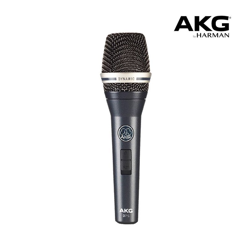 AKG AKG D7S 人聲專用 超心型動圈式麥克風 頂級手持麥克風 專利雙震膜 原廠公司貨 — 三峽麥克風