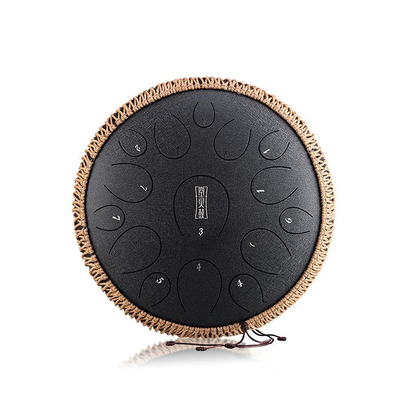 魯儒 空靈鼓 Hluru 高端鼓 天鼓 14吋15音C調 黑曜岩 — 三峽配件 / 週邊