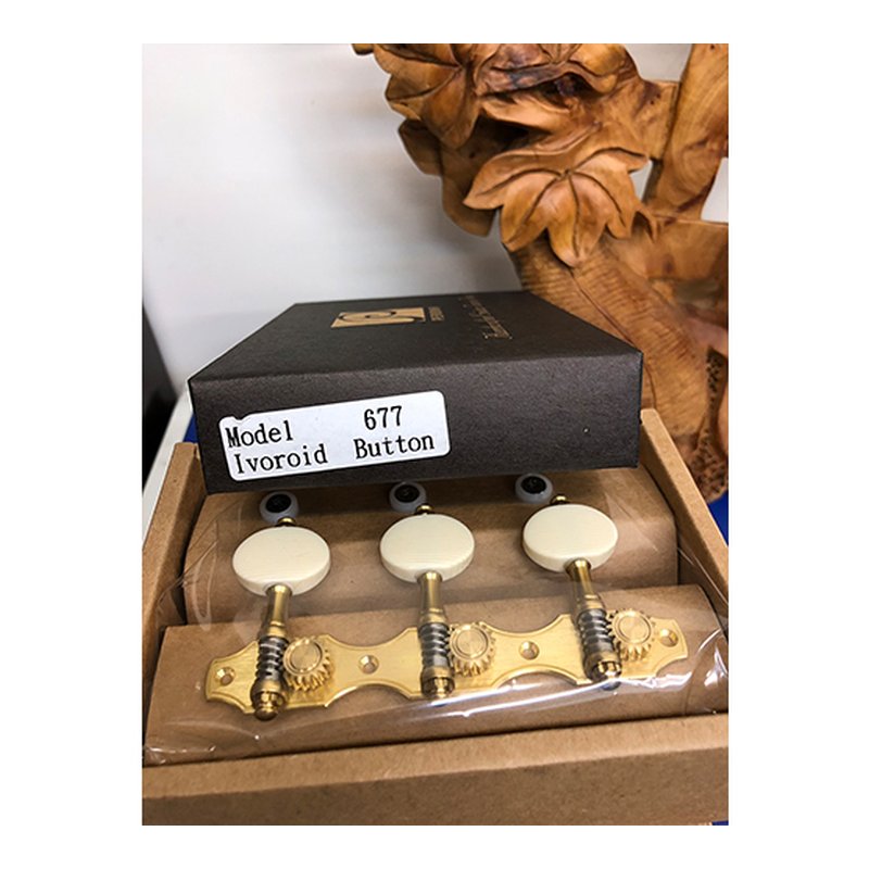 Perona 高階手工古典吉他弦鈕 (677WH) — 三峽吉他 / Bass