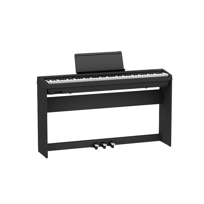 Roland Roland FP30X 電鋼琴 數位鋼琴 藍芽功能 公司貨 保固2年 88鍵 黑色 (含琴架/三踏板) — 三峽電鋼琴 / 鍵盤