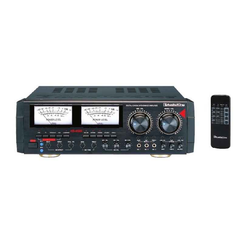 【台灣撼聲】專業/家庭兩用擴大機 HS-9500 — 三峽錄音 / 音響