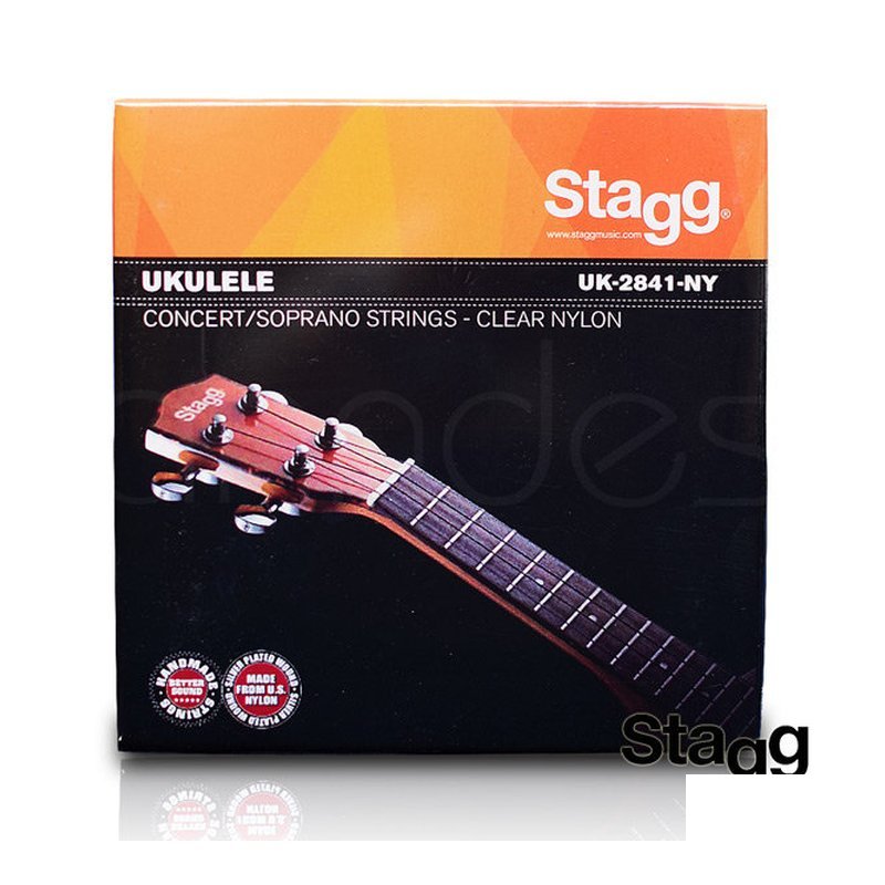 Stagg Stagg 比利時 21/23吋 烏克麗麗專用 透明尼龍弦/1組(AS045-01) — 三峽烏克麗麗