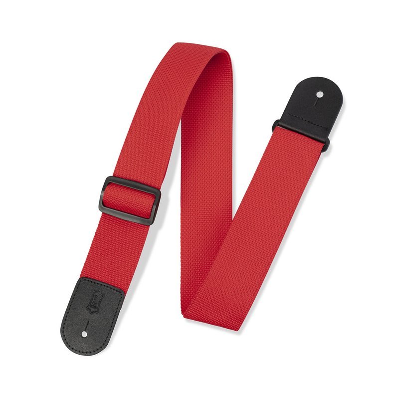【LEVY'S】M8POLY-RED 吉他背帶 紅色 — 三峽配件 / 週邊